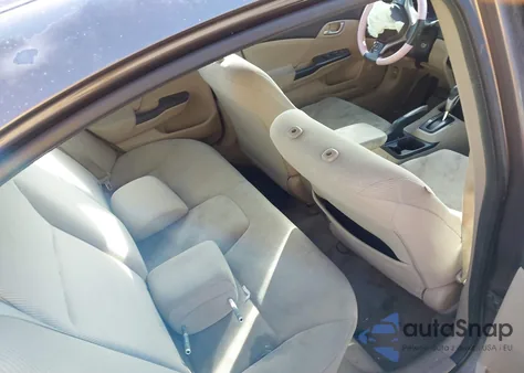 2012 Honda Civic Lx z USA, uszkodzony, nr VIN 2HGFB2F52CH587757